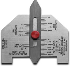 Automatice Weld Size Gauge - Inch or Metric